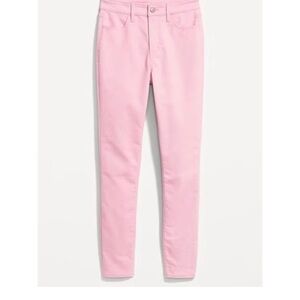 Old Navy Women's Skinny Jeans in Light Pink